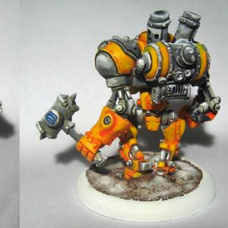 A cygnar heavy warjack by pip