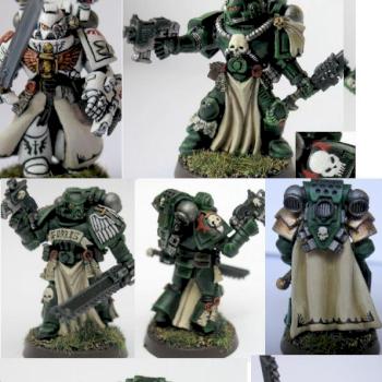 Dark Angels Command Squad by Valorus