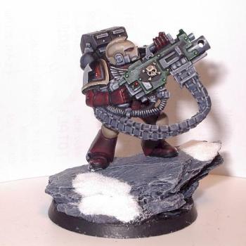 bloodwing marine with heavy bolter by noox