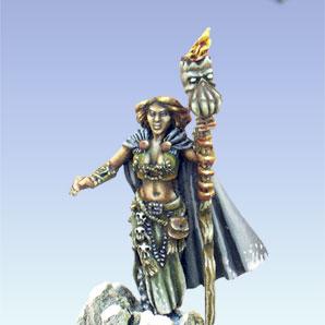 Bretonnian Sorceress by leprechaun studio