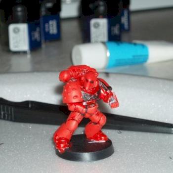 Space Marine WIP by swordtrainer