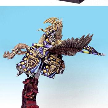 Bretonnian Lord on Pegasus mount by dead