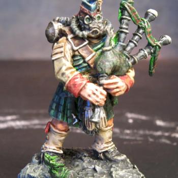 highland Guard Piper by chas