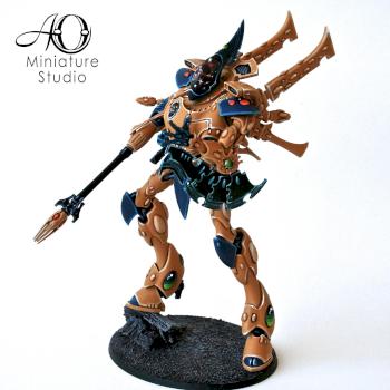 Eldar Wraith Knight by AOMiniature_Studios