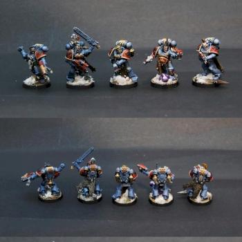 Space Wolves Grey Hunters by SLU