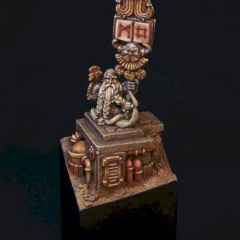 dwarf standart bearer by In The Middle