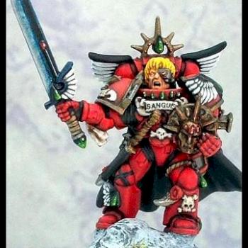 SOLD USA -Blood Angels Captain Turiel by ronin074