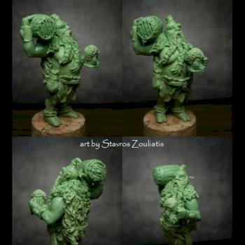 Dwarf 40mm sculpture by Stavros Zouliatis