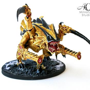 Tyranid Barbed Hierodule by AOMiniature_Studios