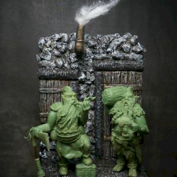 Dwarfs 40mm sculpture by Stavros Zouliatis