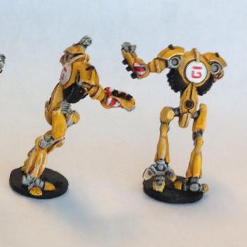 Dreadball Robot Guards (3) by burbidge