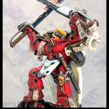 Sold - Blood Angels Captain - Gladio Saint of Swords by ronin074