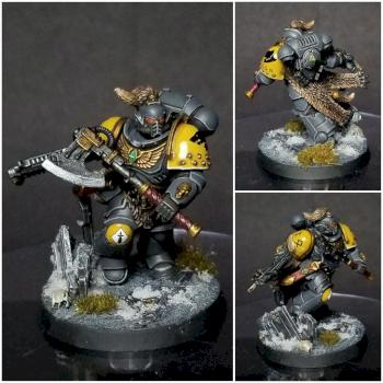 Battle Leader of the Space Wolves by N1NEFINGERS