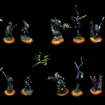 Officio Assassinorum Team by CroWarGamePainting