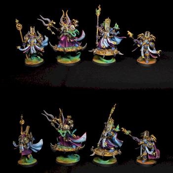 THOUSAND SONS EXALTED SORCERERS AND AHRIMAN by pesa