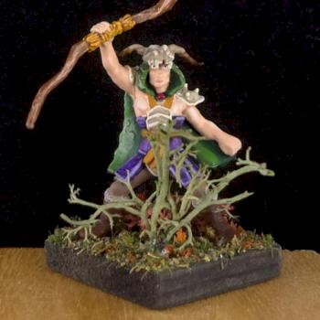 Horned Druid of the Leaf by Dead Bard Miniatures