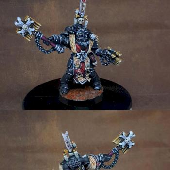 Black Templars Chaplain Grimaldus by risk0