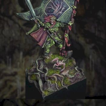 Wood Elf Standard Bearer by In The Middle