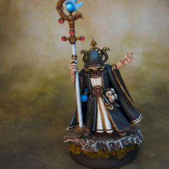 empire wizard / mage conversion by Theminiaturepainter