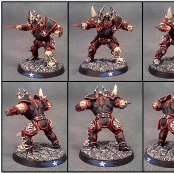 Lord Borak the Despoiler Blood Bowl Star Player by Lou Rollins