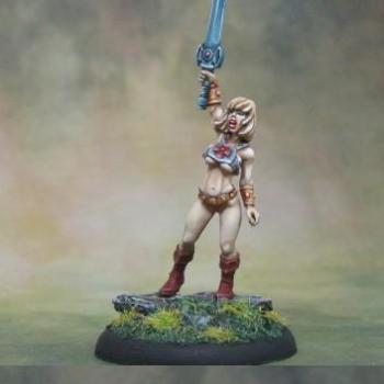 Viking Girl by Theminiaturepainter