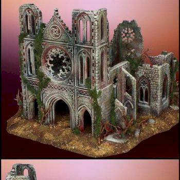 CHURCH RUINS by Arkady