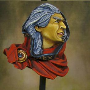 raistlin majere bust by Theminiaturepainter