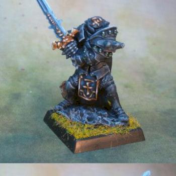 chaos warrior / anti paladin by Theminiaturepainter