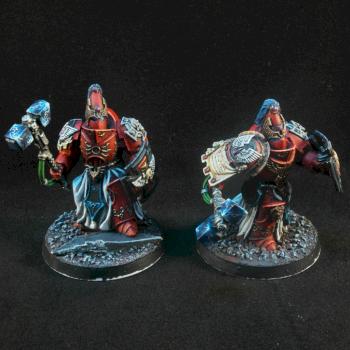 Blood Angels Terminator Squad Conversion by Volatyle