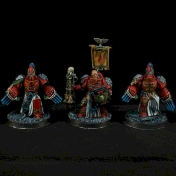 Blood Angels Terminator Squad Conversion by Volatyle