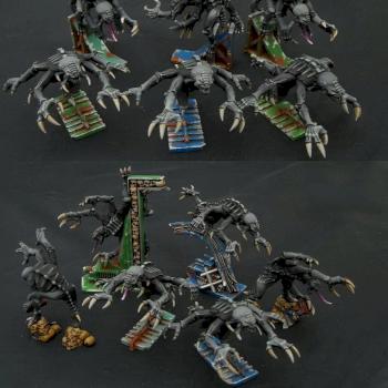 Space Hulk Genestealers by Jolly Roger Studio