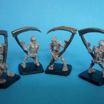 Heroquest Skeletons by b3r53rk