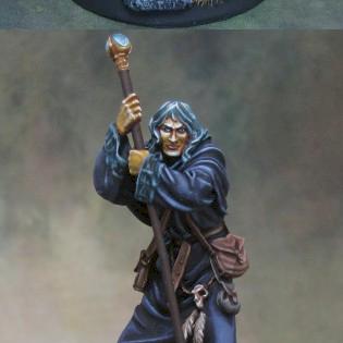 54mm Raistlin majere by Theminiaturepainter