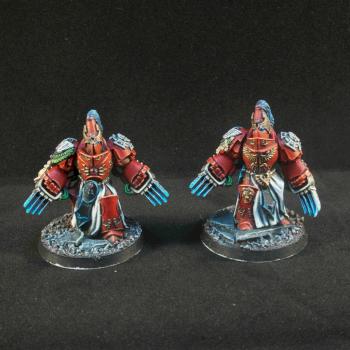 Blood Angels Terminator Squad Conversion by Volatyle