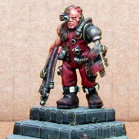 Space marine servitor by kieran