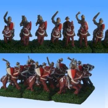 Mounted Men-at-Arms - 10mm - Kallistra Miniatures by Tokasper