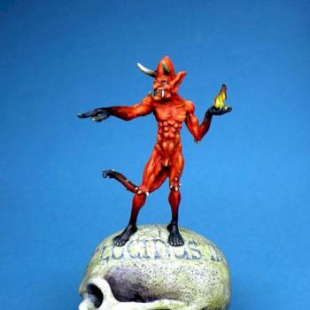 Otherworld Miniatures Barbed Devil by vikotnik