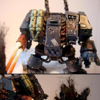 Scar, Space Marine Dreadnought. by majestic0110