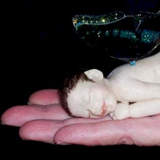 Baby Casey-Polymer Sculpt by Nailpainter2003