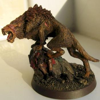 Warg Chieftain by Dictionaryeater