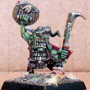 Goblin warboss by kieran