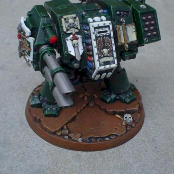 Dark Angels Dreadnought by cygnus46