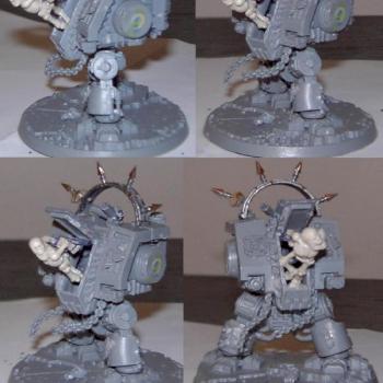 WIP Cybot / Dreadnought mit Skelett by Paule