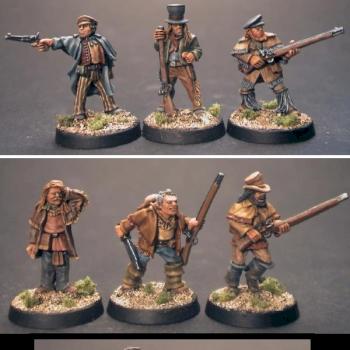 Mountain Men, Bounty Hunters & Cowboy by blackfly