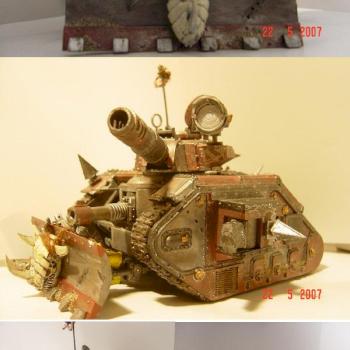 Looted Ork Lemann Russ Battletank by mrincredible