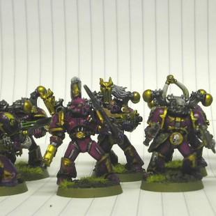 Emperors Children Chaos Marines by The Templar