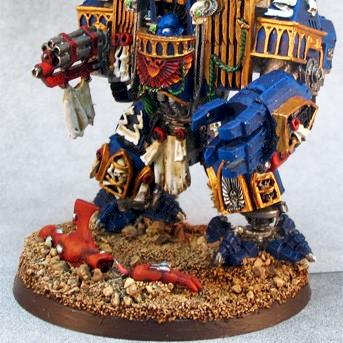 Ultramarines Venerable Dreadnought by fortress miniatures