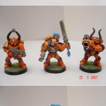 Chaos Space Marines Legion Pyre -Traitors- by mrincredible