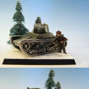 Flames Of War T26 15mm by goblinjester