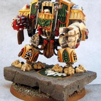 Dark Angels Ravenwing Venerable Dreadnought by fortress miniatures